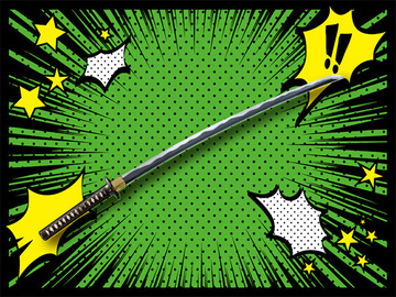 日本刀とアメコミがおもちゃでコラボ！