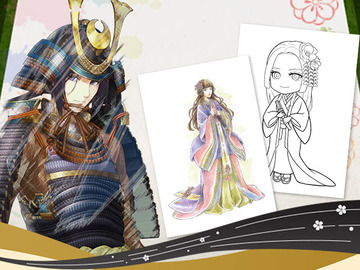 イラスト・塗り絵コンテスト開催！作品募集中