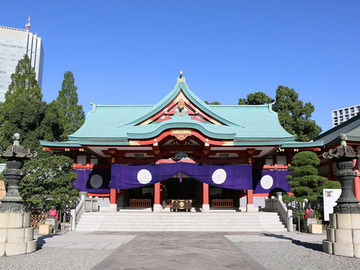 日枝神社には徳川将軍家ゆかりの刀剣も！