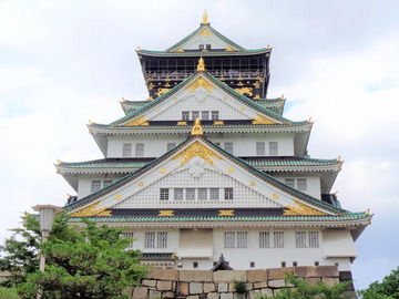 大阪の城