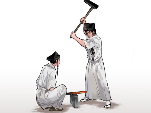 日本刀を作る