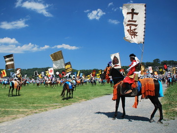 相馬中村神社と相馬野馬追にインタビュー