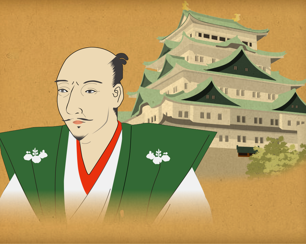 名古屋城と織田信長