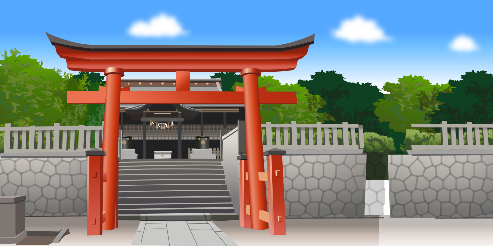 記憶の中の神社