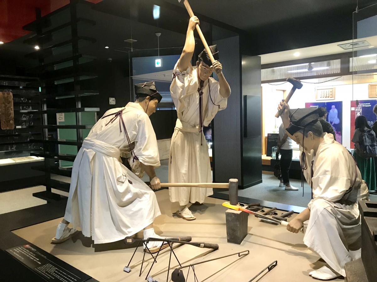折返し鍛錬の様子