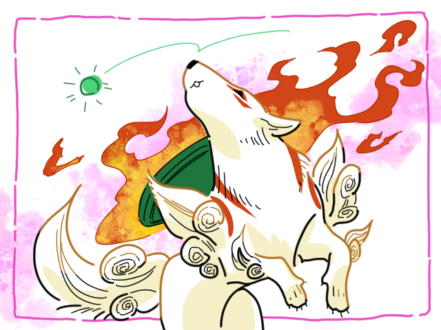 OKAMI AMATERASU AND