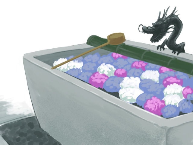 花手水
