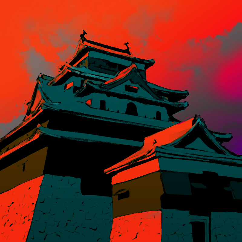 呪われた松江城