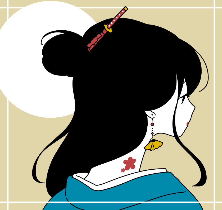 日本刀かんざし